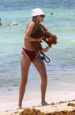 ROOSMARIJN DE KOK in Bikini at a Beach in Miami 06/10/2020