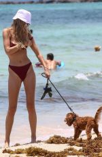 ROOSMARIJN DE KOK in Bikini at a Beach in Miami 06/10/2020