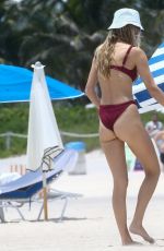 ROOSMARIJN DE KOK in Bikini at a Beach in Miami 06/10/2020