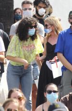 RUMER WILLIS at BLM Rally in West Hollywood 06/19/2020