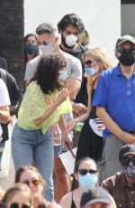 RUMER WILLIS at BLM Rally in West Hollywood 06/19/2020