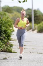 SAILOR BRINKLEY Out Jogging in East Hampton 05/30/2020