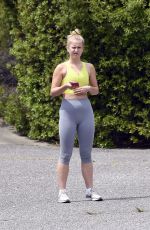 SAILOR BRINKLEY Out Jogging in East Hampton 05/30/2020