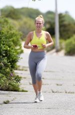 SAILOR BRINKLEY Out Jogging in East Hampton 05/30/2020