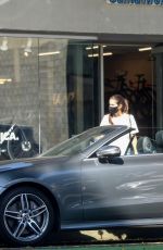SARA SAMPAIO Leaves Protest in Santa Monica 06/04/2020