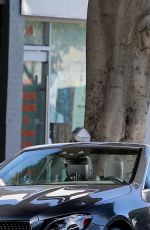 SARA SAMPAIO Leaves Protest in Santa Monica 06/04/2020