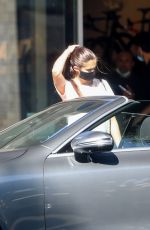 SARA SAMPAIO Leaves Protest in Santa Monica 06/04/2020