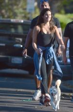 SARA SAMPAIO Out with Her Dog Kyta in Los Angeles 06/07/2020