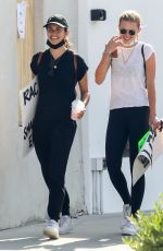 SARA SAMPIAO and JULIANA HERZ Heading to Protest in Los Angeles 06/06/2020