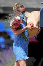 SCARLETT JOHANSSON Shopping at Farmer