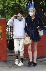 SELMA BLAIR and JAIME KING at Laurel Canyon Country Store in Hollywood Hills 06/18/2020