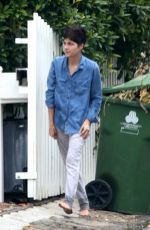 SELMA BLAIR Take Out Trash on Her Birthday in Los Angeles 06/23/2020