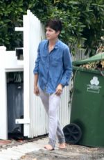 SELMA BLAIR Take Out Trash on Her Birthday in Los Angeles 06/23/2020