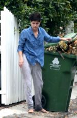 SELMA BLAIR Take Out Trash on Her Birthday in Los Angeles 06/23/2020
