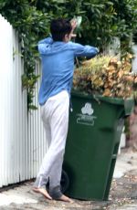 SELMA BLAIR Take Out Trash on Her Birthday in Los Angeles 06/23/2020