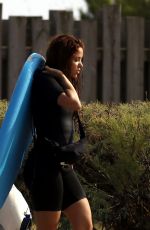 SHAKIRA in Wetsuit at a Beach in Barcelona 06/25/2020