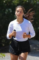 SHANINA SHAIK Out Jogging 06/02/2020