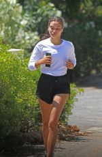 SHANINA SHAIK Out Jogging 06/02/2020