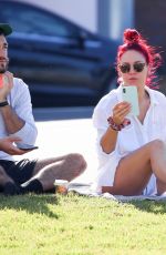 SHARNA BURGESS Relaxing at Bondi Beach 05/29/2020