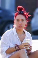 SHARNA BURGESS Relaxing at Bondi Beach 05/29/2020