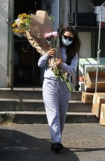 SHAY MITCHELL Buy Flowers Out in West Hollywood 06/17/2020