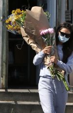SHAY MITCHELL Buy Flowers Out in West Hollywood 06/17/2020
