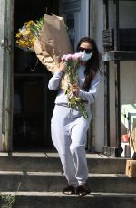 SHAY MITCHELL Buy Flowers Out in West Hollywood 06/17/2020