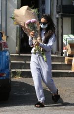 SHAY MITCHELL Buy Flowers Out in West Hollywood 06/17/2020