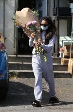 SHAY MITCHELL Buy Flowers Out in West Hollywood 06/17/2020