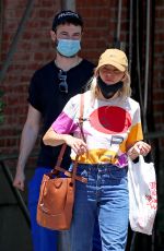 SIENNA MILLER and Tom Sturridge Out in New York 06/23/2020