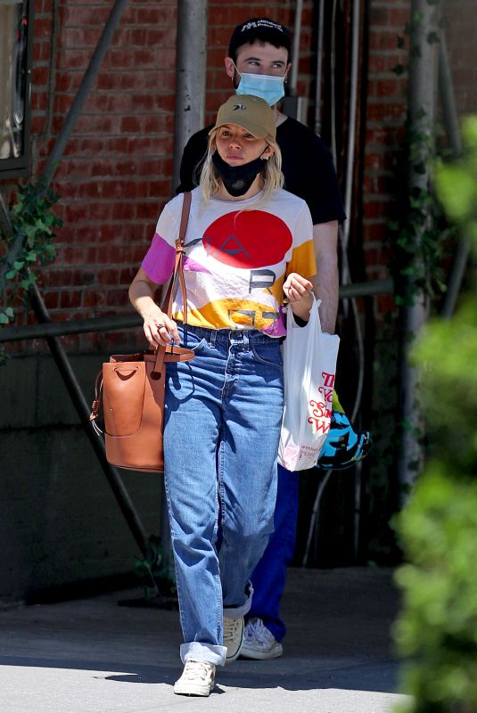 SIENNA MILLER and Tom Sturridge Out in New York 06/23/2020