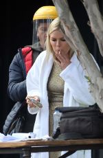 SOPHIE MONK On the Set of a Commercial in Sydney 06/27/2020