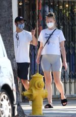 SOPHIE TURNER and Joe Jonas Out in Los Angeles 06/21/2020