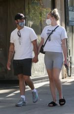 SOPHIE TURNER and Joe Jonas Out in Los Angeles 06/21/2020