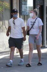 SOPHIE TURNER and Joe Jonas Out in Los Angeles 06/21/2020