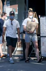 SOPHIE TURNER and Joe Jonas Out in Los Angeles 06/21/2020