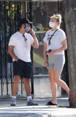 SOPHIE TURNER and Joe Jonas Out in Los Angeles 06/21/2020