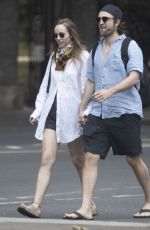 SUKI WATERHOUSE and Robert Pattinson Out in London 06/18/2020