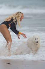 TALIA RYCROFT in Swimsuit at a Beach in Adelaide 06/24/2020