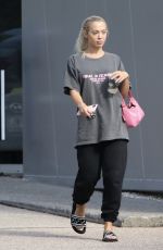 TAMMY HEMBROW Leaves Her Podcast at Gold Coast 06/16/2020