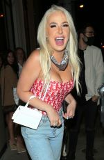 TANA MONGEAU Out for Dinner at Catch LA in West Hollywood 06/22/2020