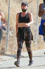TEDDI JO MELLENCAMP Out Hiking in Los Angeles 06/13/2020