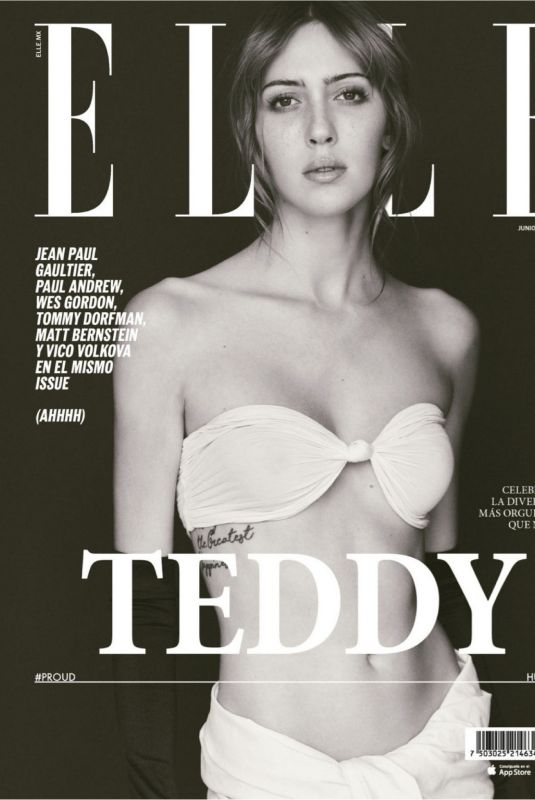TEDDY QUINLIVAN in Elle Magazine, Mexico June 2020