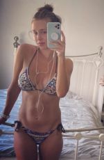 UNA HEALY in Bikini - Instagram Photos 06/25/2020