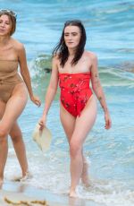 URSZULA MAKOWSKA and Friend in Swimsuits on the Beach in Miami 06/21/2020
