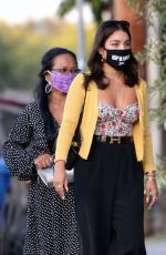 VANESSA HUDGENS at Trattoria Farfalla in Los Angeles 06/17/2020