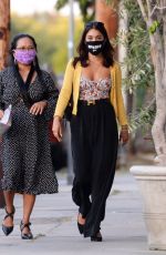 VANESSA HUDGENS at Trattoria Farfalla in Los Angeles 06/17/2020