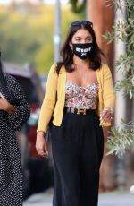 VANESSA HUDGENS at Trattoria Farfalla in Los Angeles 06/17/2020