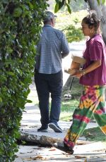 VANESSA HUDGENS Gets Takeout in Los Angeles 06/22/2020