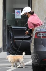 VANESSA HUDGENS Grabbing Dog Food in Hollywood 06/29/2020